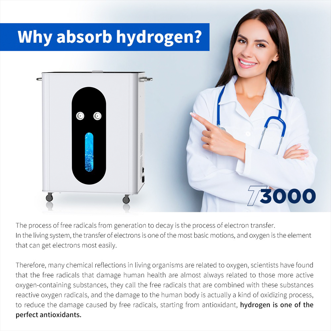 Hydrogen Max Gerador de hidrogênio molecular de alto desempenho 3000ml